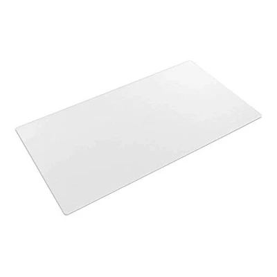 Abbildung von Schreibtischunterlage Transparent, 80x40x0.15cm Große Durchsichtig Klar Schreibtischmatte Rutschfeste Wasserdichte Runde Kanten Schreibunterlage Kinder Mauspad für Büro Zuhause
