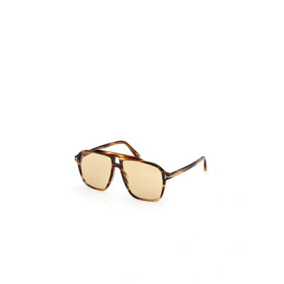 Abbildung von Tom Ford Autari Sonnenbrille, Herren, Größe: One Size, Avana brown