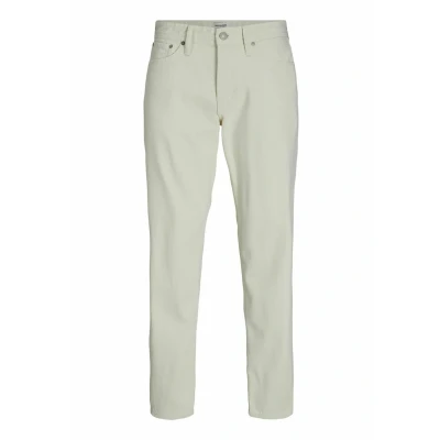 Abbildung von Jack &amp; Jones Chris Jeans Straight Leg, Herren, Größe: 32x32, Ecru