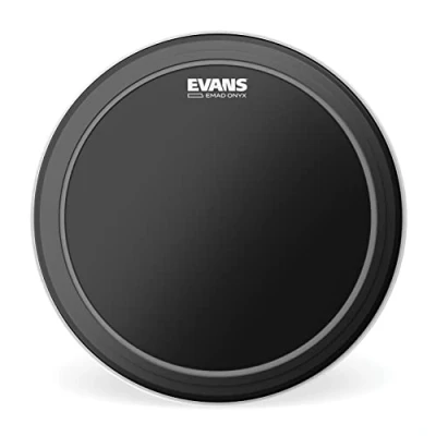 Abbildung von Evans BD22EMADONX Bassdrumfell Onyx mattschwarz 55,8 cm (22 Zoll)
