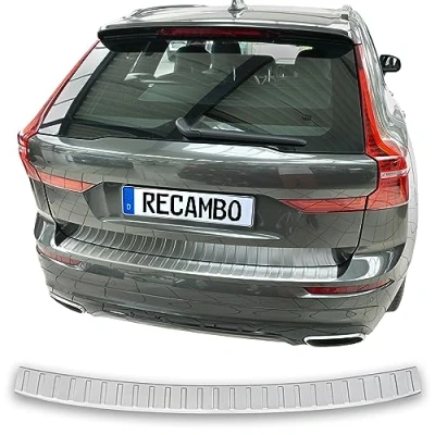 Abbildung von Ladekantenschutz Edelstahl MATT kompatibel für Volvo XC60 II BJ ab 2017&gt; premium Qualität von RECAMBO