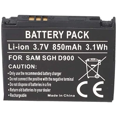 Abbildung von Akku kompatibel mit Samsung SGH D900, E780, E788, AB50344CECSTD, 503442CE