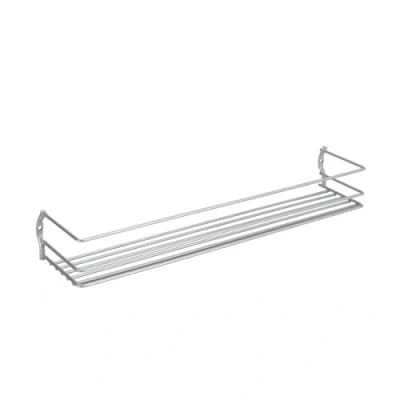 Abbildung von Metaltex 364631039 1 Etage Pepito Gewürzregal, Polytherm beschichtet, silber, 5 x 36 8 cm