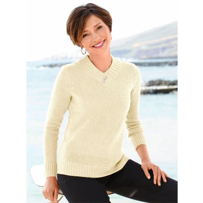 Abbildung von Classic Basics V Ausschnitt Pullover &quot;Pullover&quot;
