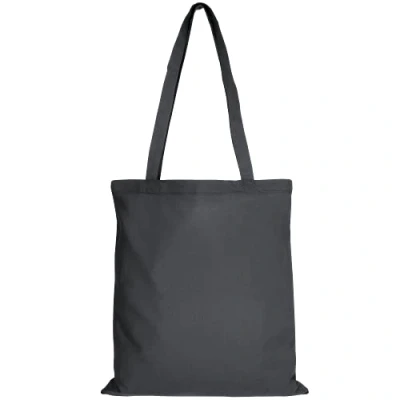Abbildung von TEXXILLA 10er 25er 100er Pack Baumwolltasche 28 Farben mit Zwei Langen Henkeln 38x42cm Jutebeutel Einkaufstasche unbedruckt, Farbe:anthrazit, Größe:100 Stück