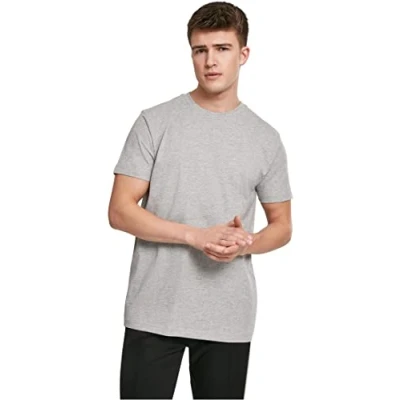 Abbildung von Urban Classics Basic TEE Tshirt basic, Herren, Größe: 5XL, Grey