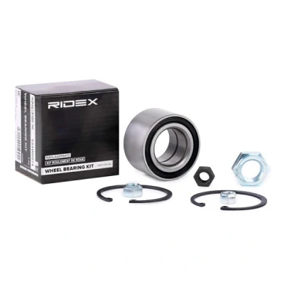 Abbildung von RIDEX 654W0074 Radlagersatz Vorderachse beidseitig ohne ABS Sensorring 62 VOLKSWAGEN: Derby II, Polo II Coupe, Schrägheck, AUDI: