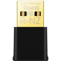 Abbildung von TP Link Archer TX20U Nano WLAN Stick Für PC, WiFi 6 AX1800 Dual Band Adapter, Größe, WPA3, MU MIMO, nur Kompatibel mit Windows 11/10
