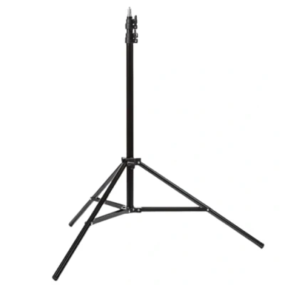 Abbildung von Pyxelstudio Fotostudio 2m Lampenstativ Lichtstativ, Aluminium, Einstellbar, Tragbar, für Video Blitz Softbox Reflektor