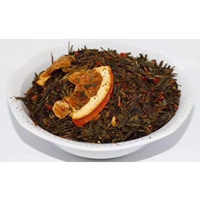 Abbildung von Tannengrün Grüner Tee Sencha aromatisiert (100 g)