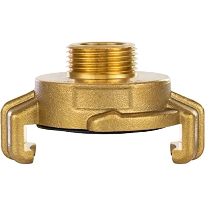 Abbildung von Poppstar Messing Schnellkupplung 1/2 Zoll Außengewinde (G 1/2“ Gewinde auf Klauenkupplung System Geka)