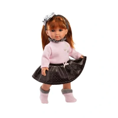 Abbildung von Llorens Stehpuppe Nicole, rothaarig mit Rock, 35cm, Made in Europe