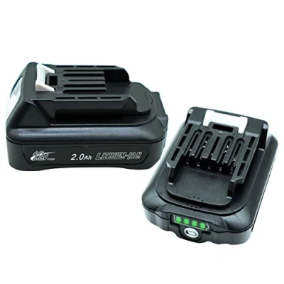 Abbildung von GOLEMON® 2 Stück 2,0AH BL1020B / BL1021B Akku Ersetzen für Makita Batterie BL1040 BL1040B BL1041B BL1015 BL1016 DF031D DF0331D TD110D JR103D JR105D HSS01D HP332D (12V 2000mAh)