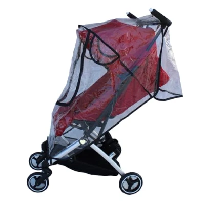 Abbildung von Regen und Windschutz für Kinderwagen kompatibel mit GB Pockit, Pockit+, Regenjacke ... (Fit Pockit Plus All City)