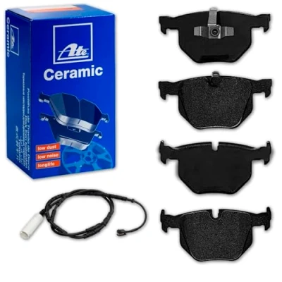 Abbildung von ATE CERAMIC Bremsbeläge + Warnkontakt hinten passend für 3er E90 E91 E92 E93