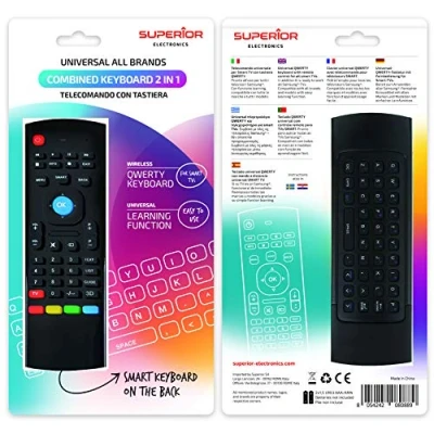 Abbildung von UNIVERSALFERNBEDIENUNG MIT QWERTY TASTATUR FÜR SMART TV