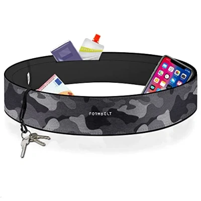 Abbildung von Formbelt Laufgürtel zum Jogging Marathon Sportlaufgürtel Bauchtasche Lauftasche