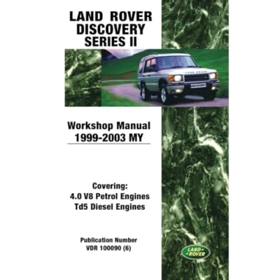 Abbildung von Land Rover Discovery Series 2 Workshop Manual 1999 2003 MY: VDR 100090 (6) (Land Manuals)