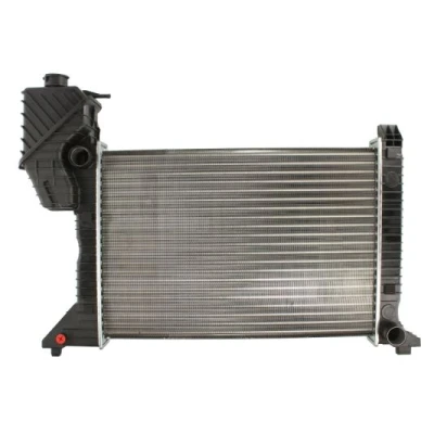 Abbildung von THERMOTEC D7M021TT Kühler, Motorkühlung für Fahrzeuge ohne Klimaanlage 570 399 32 Schaltgetriebe Kühlrippen mechanisch gefügt kfzteile, kfzteile24,