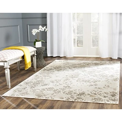 Abbildung von SAFAVIEH Traditionell Teppich für Wohnzimmer, Esszimmer, Schlafzimmer Vintage Collection, Kurzer Flor, Stein, 201 X 279 cm