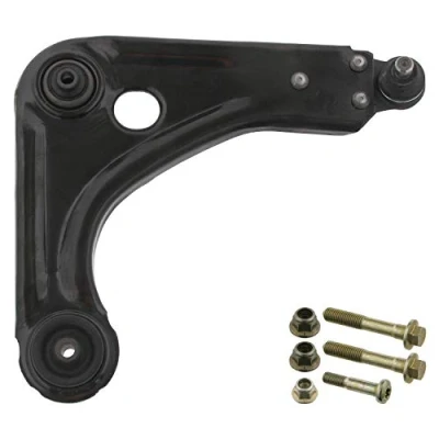 Abbildung von febi BILSTEIN 33098 Querlenker Plus mit Anbaumaterial Trag /Führungsgelenk, Lager Vorderachse rechts, unten Stahlblech