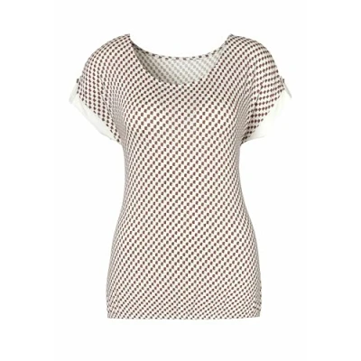 Abbildung von Lascana Tshirt print, Damen, Größe: 32/34, Weiß