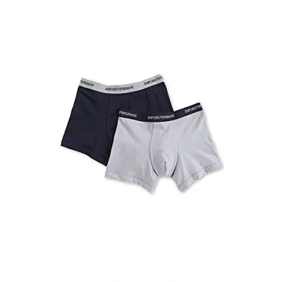 Abbildung von Emporio Armani 2 PACK Unterwäsche Set, Herren, Größe: XL, Blue/grey