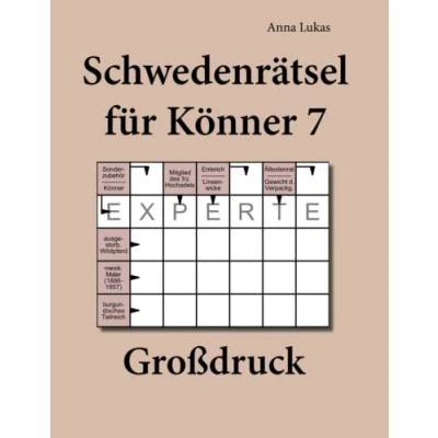 Abbildung von Schwedenrätsel für Könner 7 Großdruck