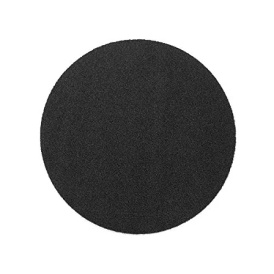 Abbildung von Primaflor Ideen in Textil Weihnachtsbaum Unterlage Diamond Schwarz, 100cm, Tannenbaum Bodenschutz Matte, Runder Teppich aus Kunstrasen, Eventteppich