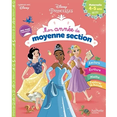 Abbildung von Disney Princesses Mon année de Moyenne Section (4 5 ans)