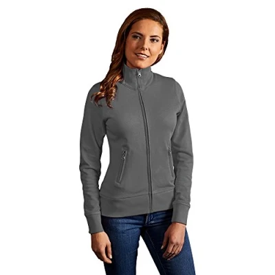 Abbildung von Promodoro Sweatjacke Jacket Stand Up Collar mit angerauter Innenseite und Elasthanbündchen