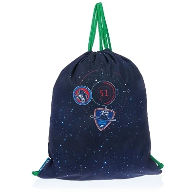 Abbildung von Colorino F070651, Turnbeutel VERT NASA, Multicolor