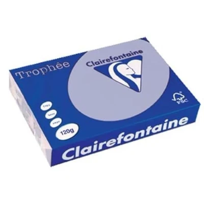 Abbildung von 5 x Clairefontaine Kopierpapier Trophee A4 120g/qm VE=250 Blatt lavend