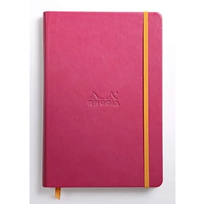 Abbildung von 2 x Rhodia Notizbuch Rhodiarama A5 14,8x21cm 96 Blatt 90g liniert himb