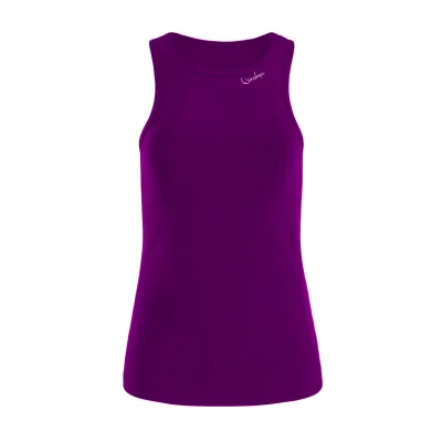 Abbildung von Winshape Functional SOFT AND Light TANK Top, Damen, Größe: XXL, Dark plum