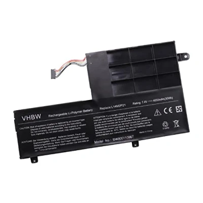 Abbildung von vhbw Akku kompatibel mit Lenovo IdeaPad 720 15IKB(81AG/81C7) Serie, 15IKB(81AG0024GE) Notebook (4050mAh, 7,4V, Li Polymer)