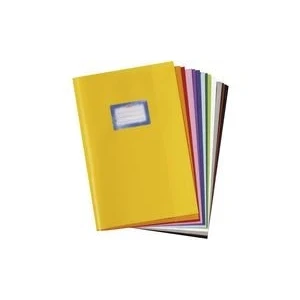 Abbildung von 25 x Herlitz Heftumschlag A4 PP Bast hellblau