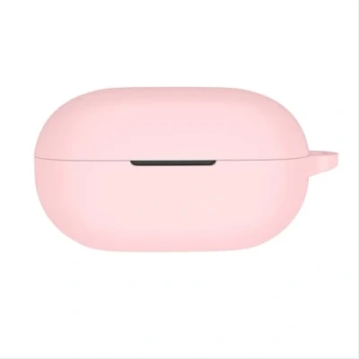 Abbildung von GIOPUEY Hülle Kompatibel mit Beats Solo Buds, Silikon Stoßfeste Schutzhülle, Ultradünn Case Cover, Kein Geruch, Pink