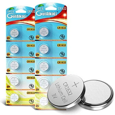 Abbildung von GutAlkaLi 10 Stück CR1632 3V Lithium Knopfzelle Elektro CR 1632 Batterien