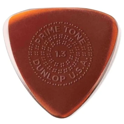 Abbildung von JIM DUNLOP Plektrum Primetone Klein Triangel grip 1,3 mm 3 Stück