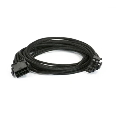 Abbildung von Phanteks PH CB8V_BK VGA Verlängerungskabel, 8 auf (6 + 2) Pins, 50 cm Länge, Schwarz