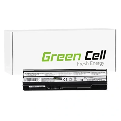 Abbildung von Green Cell® Akku für MSI ms 1757 Computer Laptop schwarz Standard Cell Cellules 4400 mAh