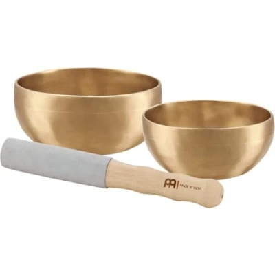 Abbildung von Sonic Energy Klangschalen Set Universal Series 400/500 g Für Meditation &amp; Klangheilung Inkl. Hülle, Filzring Reiber (SB U 900)