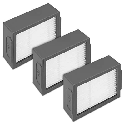 Abbildung von kwmobile Saugroboter Zubehör Set Filter für iRobot Roomba e/i Serie 3x Hochleistungsfilter, (3 tlg)