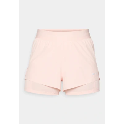 Abbildung von Nike W NK Swift Dir Fit Mid Rise 2n1 Short Damen (Rosa XL Größe)