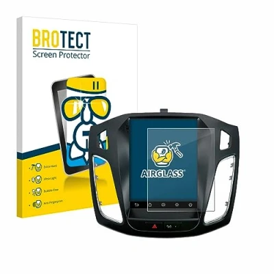 Abbildung von BROTECT Schutzglas für Isudar Ford/Focus MK3 20122019 Schutzfolie Panzer Folie Glas [Extrem Kratzfest 9H, Anti Fingerprint, Ultra Transparent]