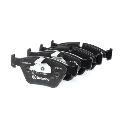 Abbildung von BREMBO P 06 065 Bremsbelagsatz für Verschleißwarnanzeiger vorbereitet mit Kolbenclip ohne Zubehör BMW: 5 Limousine, Touring