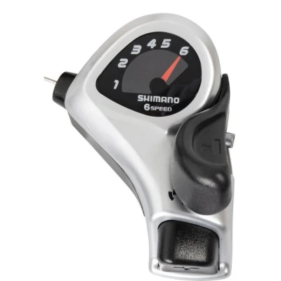 Abbildung von Schalthebel (für Rechts) 6 Fach Shimano Tourney SL TX50 Schwarz/Silber