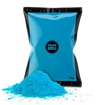Abbildung von POLVO Holi 1KG Pulver (Hellblau)