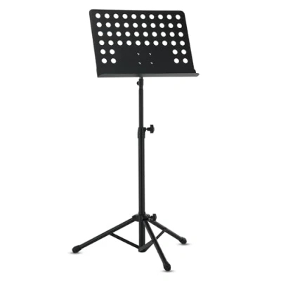 Abbildung von BSX 900750 Orchesterpult (Höhe 68 x 118 cm, Pultplatte 48,5 34 cm) schwarz